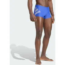adidas Badehose BIG BARS Semi Lucid Blue/White L