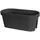 Pflanztopf Geländer 60 59 x 24,5 x 24,5 cm Schwarz