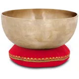 XDrum Therapeutic Klangschale Ton E - 1000 g Kissen Set