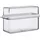 Mepal Knäckebrotdose Stora weiß 21,7 x 9,2 x 12,9 cm 1,6 l