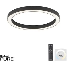 Pure Lines Round 1 dimmbar Aluminium grau