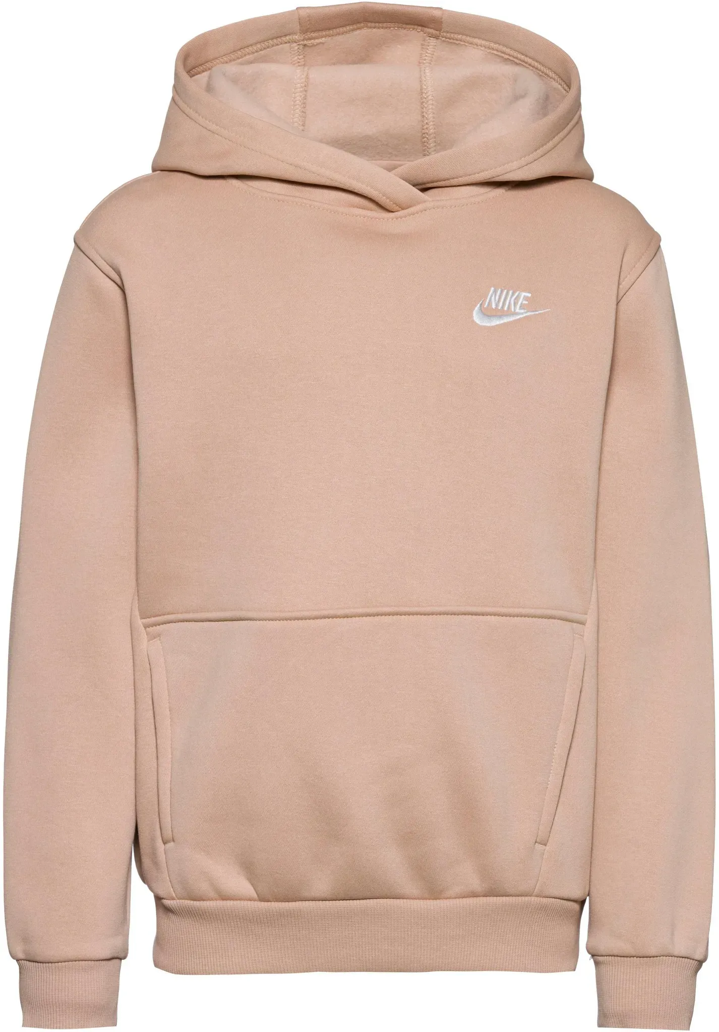 Nike NSW CLUB FLEECE Hoodie Kinder in hemp-white, Größe 158/164 - braun
