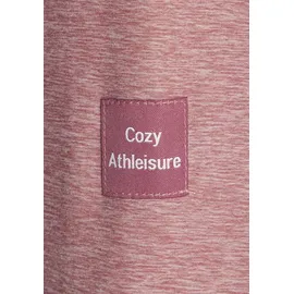 vivance active by lascana Funktions-Kapuzensweatjacke Damen rosa meliert Gr.XL (48/50)