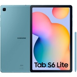 Samsung Galaxy Tab S6 Lite Tablet 10,4 Zoll) (Qualcomm Snapdragon 720G, 4GB RAM, 64GB Speicher, LTE, Android 12) blau - spanische Version
