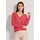Madeleine Pullover mit V-Ausschnitt rot 44