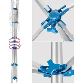 Tectake Mobile-Wäschespinne