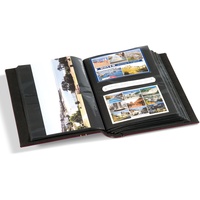 Leuchtturm Vielzweckalbum Multi für Postkarten, Briefe Standardfotos oder 100 Panoramafotos, rot