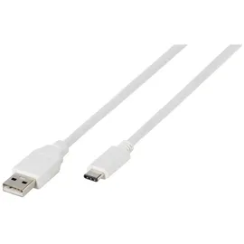 Vivanco USB-C auf USB-A 1,2 m Weiß