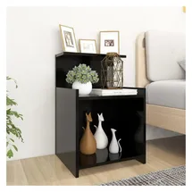 vidaXL Nachtschrank 2 Stk. 40 x 35 x 60 cm Schwarz
