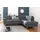 sit&more Ecksofa Texel L-Form Kunstleder 3-Sitzer Grau