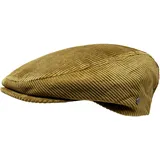 WEROR Herren Flatcap Schirmmütze Schiebermütze Mütze Cap Cord WEROR-396.1 (60, Beige) - 60