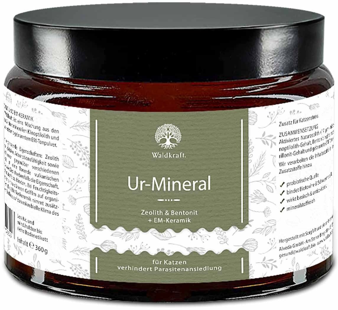 Waldkraft Ur-Mineral - Zeolith & Bentonit + EM-Keramik 360 g