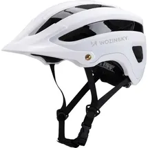 wozinsky MTB Fahrradhelm 57-62 cm schwarz/weiß