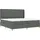 vidaXL Boxspringbett 200 x 200 cm Grau