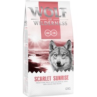 2x12kg Scarlet Sunrise - Lachs & Thunfisch Wolf of Wilderness Hundefutter trocken getreidefrei