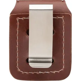 Zippo 60001218 Feuerzeug-Tasche Lighter Pouch Brown w/Clip LPCB,
