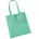 Baumwolltasche Einkaufstasche mint green