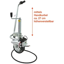 DEMA Stützrad mit elektrischem Antrieb