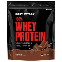 Body Attack 100% Whey Protein Chocolate Pulver 900 g