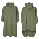 Basil Fahrrad- Regenponcho Hoga Unisex Einheitsgröße - Farbe: Olive