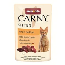 Animonda Carny Kitten Rind und Geflügel 24 x 85 g