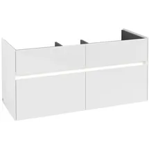 Villeroy & Boch Collaro Waschbeckenunterschrank, mit Beleuchtung,