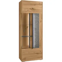 Set One by Musterring Vitrine Deltona Holzoptik Eiche Artisan