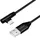 Logilink USB-A auf USB-C 1 m Schwarz