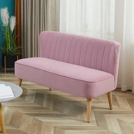 Homcom 2-Sitzer Sofa 117 x 56,5 x 77 cm
