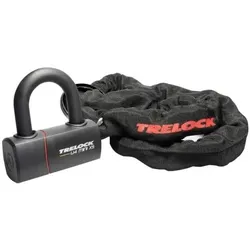 Trelock LC 680 110/10 Kette mit Schloss Schwarz Modell 2025