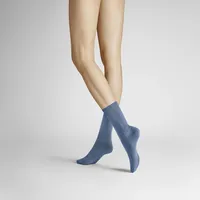 Hudson Relax Cotton Socken 3er Pack Jeansmelange 39-42