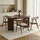 HANAH Home Sablin 160–200 x 75 x 90 cm Walnuss