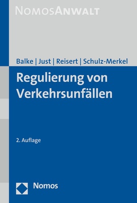 Regulierung Von Verkehrsunfällen - Rüdiger Balke  Gesine Reisert  Oliver Just  Philipp Schulz-Merkel  Kartoniert (TB)
