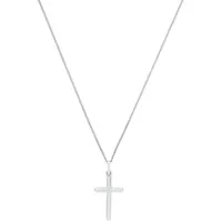 Amor Kette mit Anhänger Kreuz Silber 925