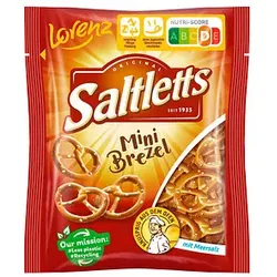 Saltletts Mini Brezel Gebäck 20x 40,0 g