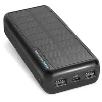 SBS Mobile Solar Power Bank 20000mAh schwarz TTBB20000SK