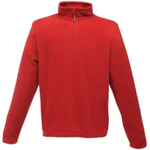 Regatta Micro Zip Neck große Fleece – rot