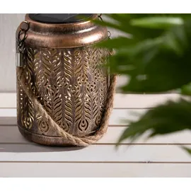 Dehner Solar-Laterne Chiara, braun