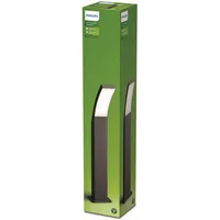 Philips Außenleuchte Aluminium 60 cm IP44 inkl. LED-Lampe anthrazit