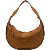 Marc O'Polo Aayda Umhängetasche Veloursleder Brown