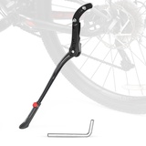 KWJEIULSOQ Fahrradständer Fahrrad Ständer für 24-29 Zoll Seitenständer Fahrrad, Cube Fahrradständer Stabil Bike Stand Fahrradständer Aluminiumlegierung Fahrradständer für Mountainbike, Rennrad, Ebike