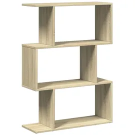 vidaXL Bücherregal 3 Fächer 70 x 24 x 97 cm Braun