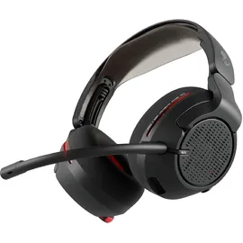 Skullcandy Crusher PLYR 720 Wireless Gaming Headset, Ultimate Immersion and Comfort, THX Spatial Audio and Multi-Sensory Bass, Removable Mic, PC, PlayStation, Nintendo, Multi-Platform - Digi-Black