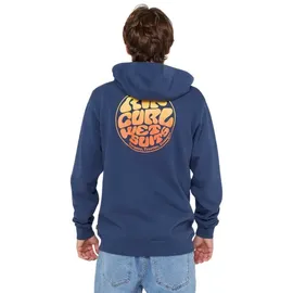 Rip Curl Wettie Passage Icon Reißverschlusspullover - Light Navy - M
