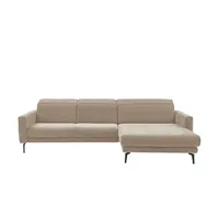 meinSofa Ecksofa  Katja , beige , Maße (cm): B: 305 H: 83 T: 191