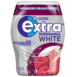 Extra® PROFESSIONAL WHITE HIMBEERE GRANATAPFEL Kaugummis 50 Dragees, 1 St.