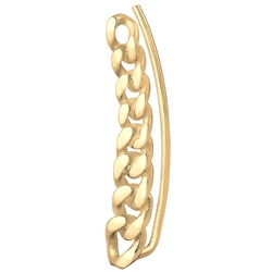 Elli Single Earclimber Basic Blogger Trend 925 Silber goldfarben Damen 