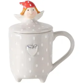 Boltze Malena Kaffeetasse 0,36 l Weiß