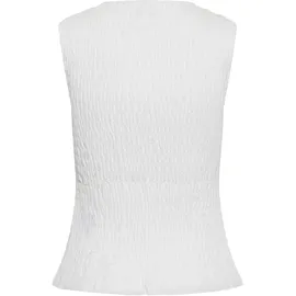 St Tropez Ärmellose Bluse NaciaSZ Weiß M