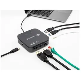 DeLock USB-C® Dockingstation 8K - Schwarz